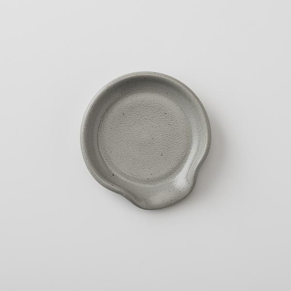 Gray Stoneware Spoon Rest