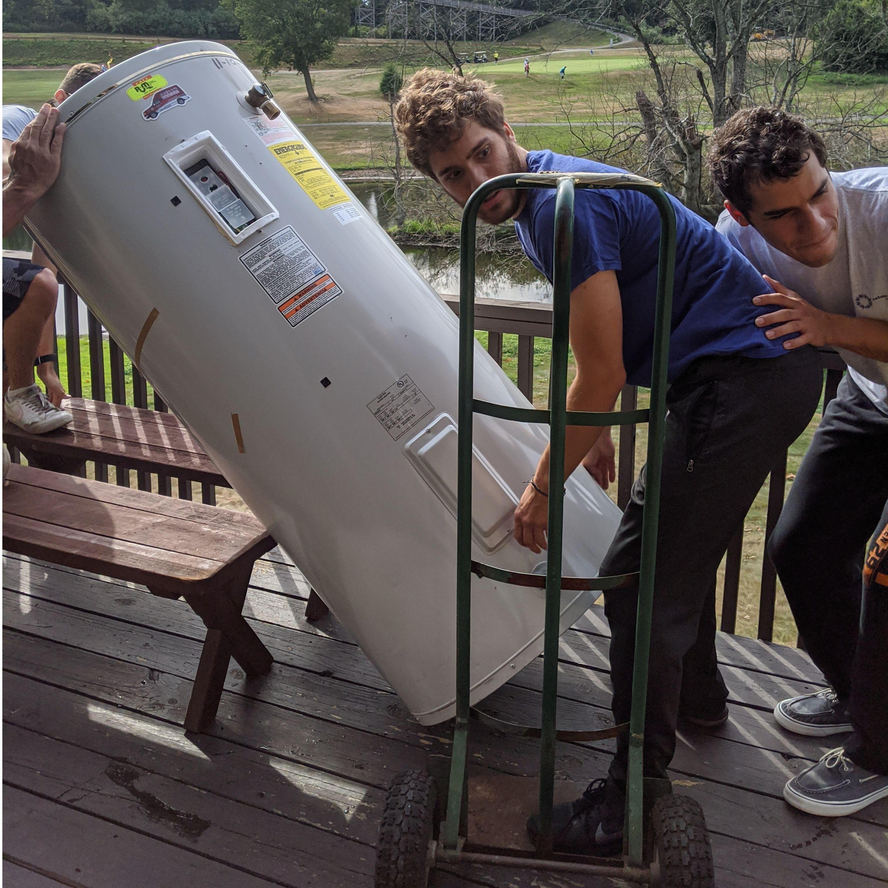 Dan and Mel buy a house, water heater replacement edition, 2020