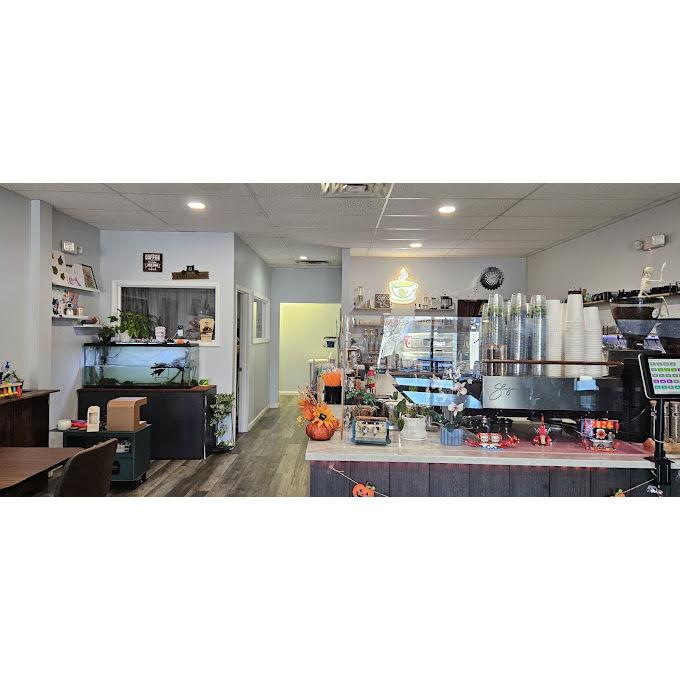 Inside look of Bing's Coffee shop