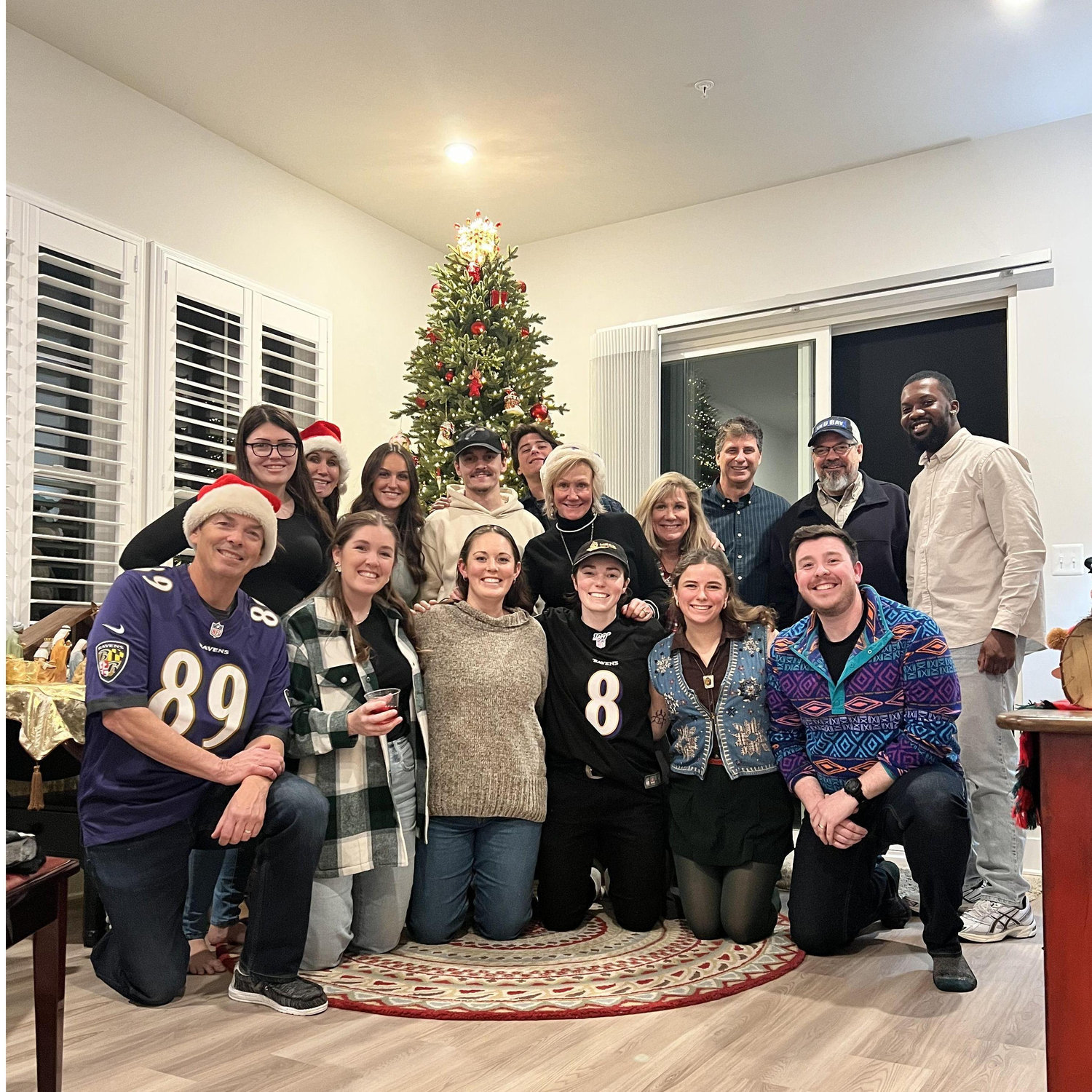 Family love on Christmas day!!