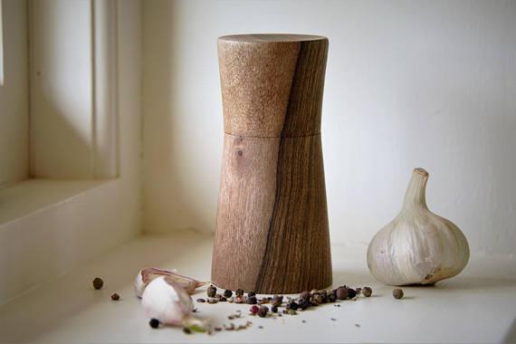 Engish Black Walnut Salt or Pepper Mill