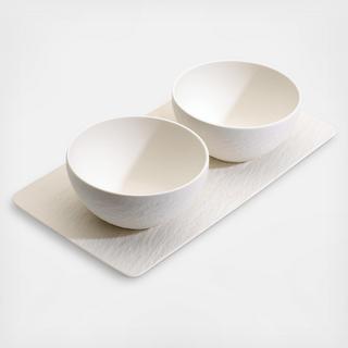 Manufacture Rock 3-Piece Condiment Set