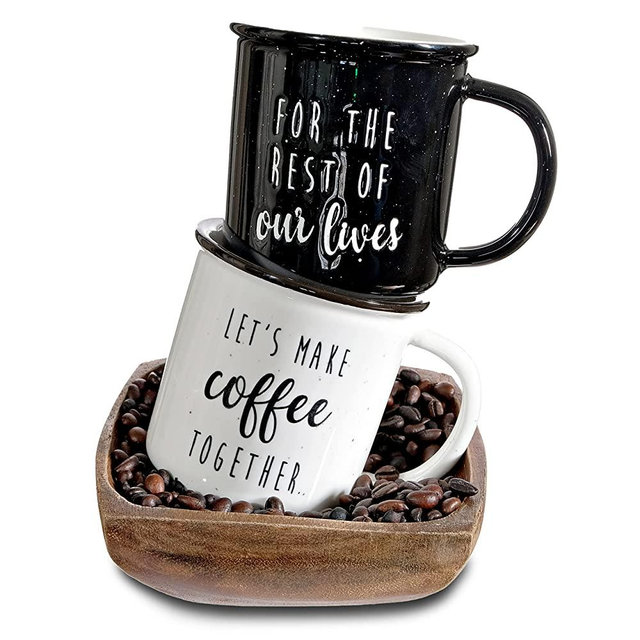 Let's Make Coffee Together Couple Mug Set 11 Ounce, Couple Coffee Mug Set, Lets Have Coffee Together Mug, Married Couple Coffee Mug, Engagement Coffee Mug Couple Wedding Gift Coffee Mug Novelty Mug