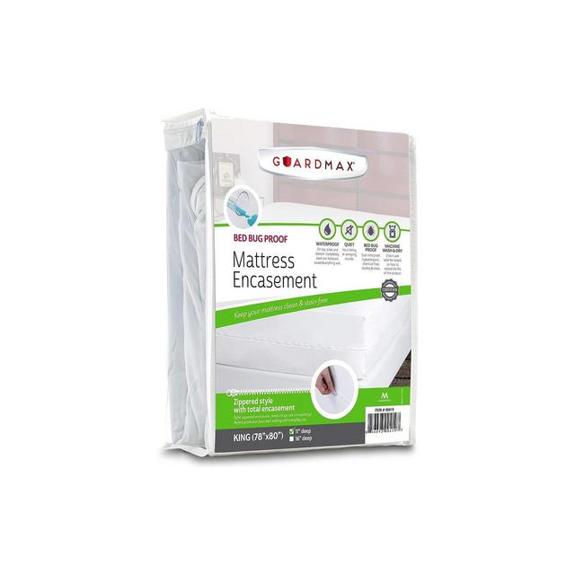 Guardmax - Bed Bug Proof Mattress Protector - Zippered Style 54" x 75" x 12"