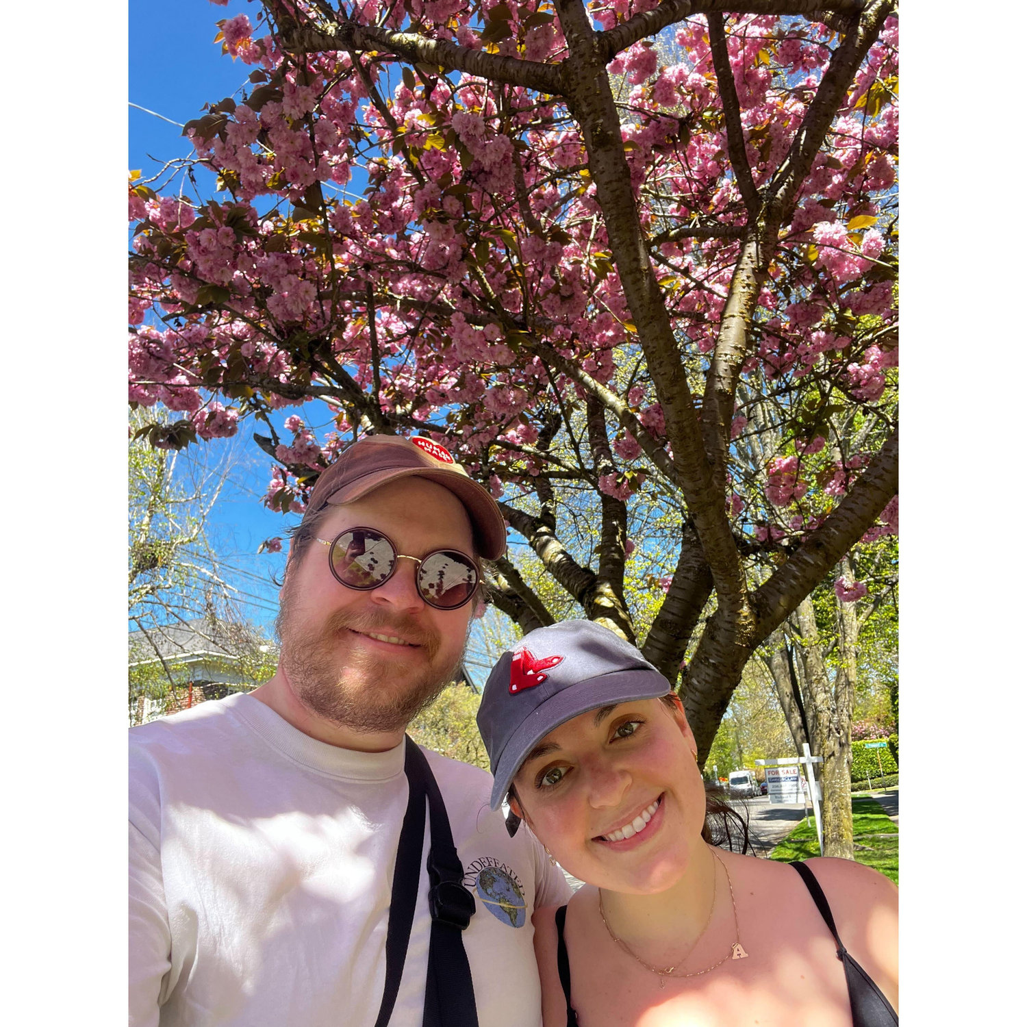 Enjoying the flora and fauna of Seattle springs!