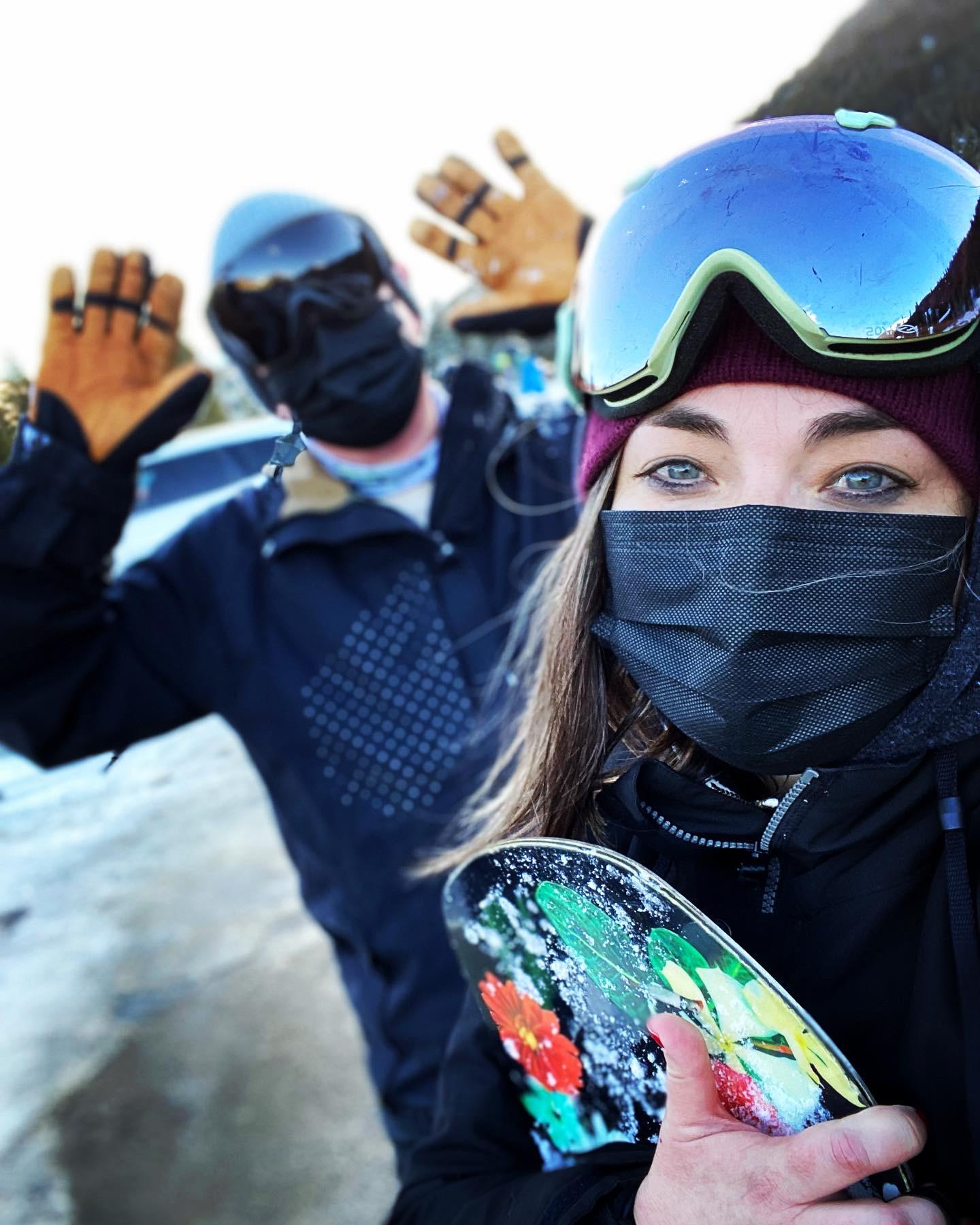 Snowboarding in Keystone. Winter 2020.