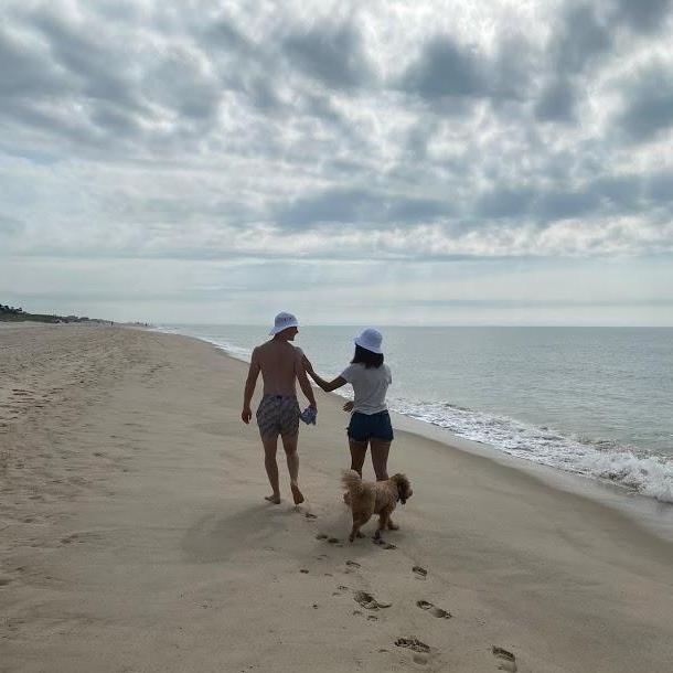 Walking on Flying Point Beach with Dusty!
July 2020