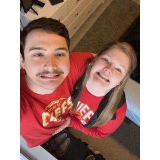 February 7, 2021 - I believe this is the only photo evidence you will find of Mikel wearing Chiefs gear!