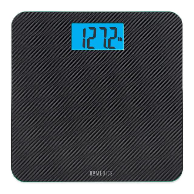 HoMedics® Carbon Fiber Glass Bathroom Scale