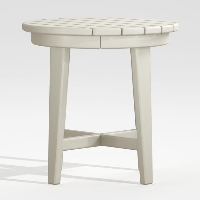 Vista II White Adirondack Outdoor Side Table