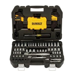 1/4 in. x 3/8 in. Drive Polished Chrome Mechanics Tool Set (108-Piece)