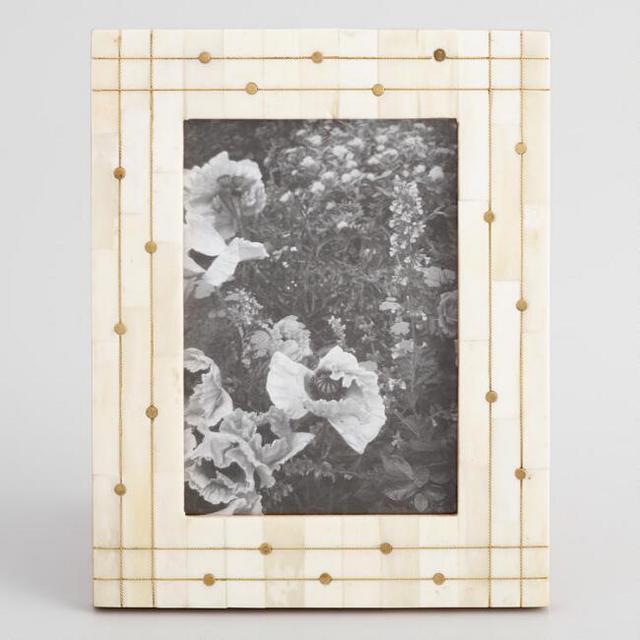World Market - Gold Inlay Bone Frame