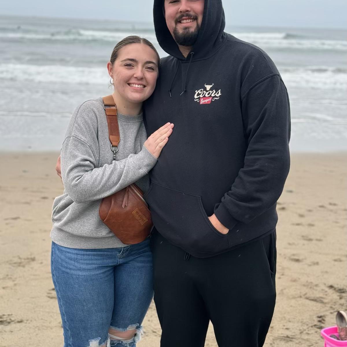 Our third New Years Day beach trip together