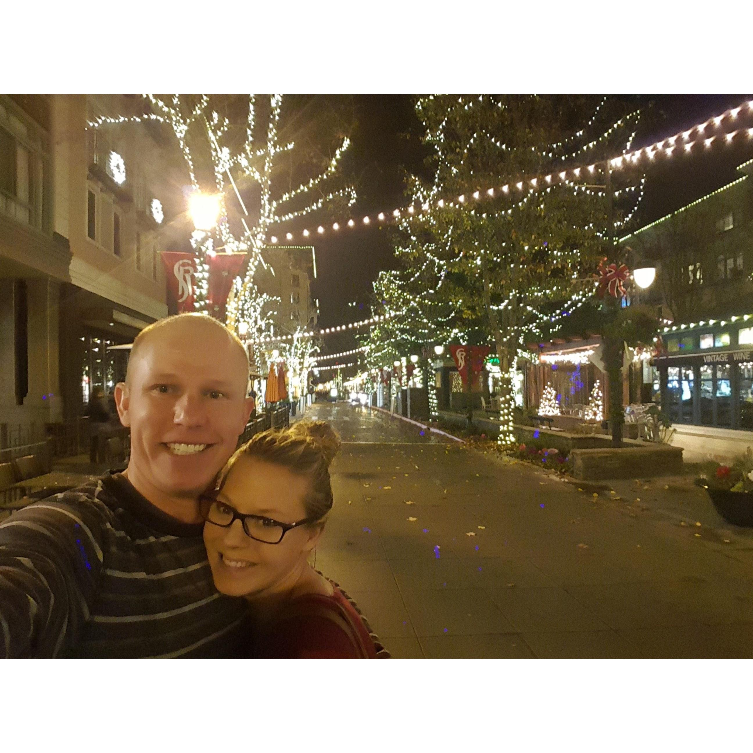 christmas at santana row