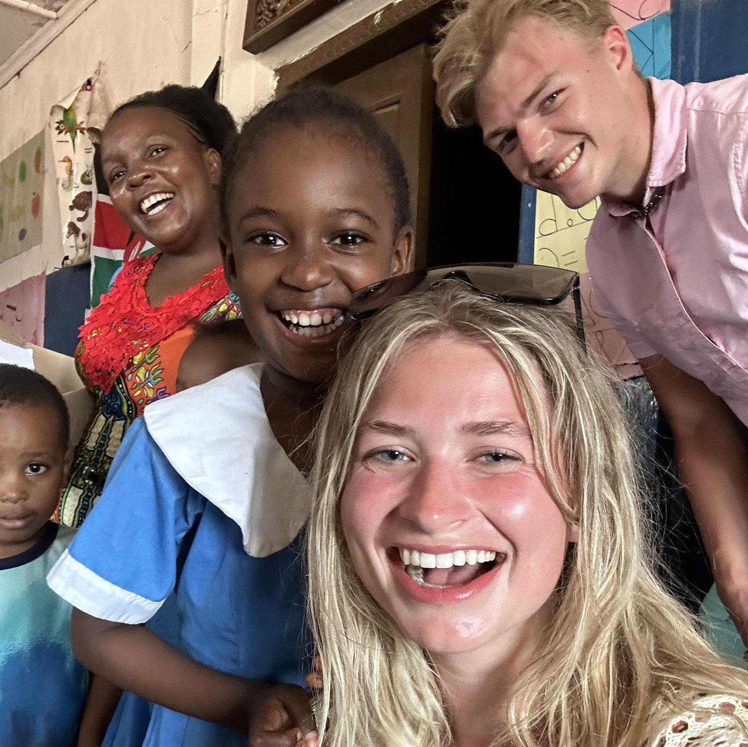 Adam and I went to a school on Wasini Island, Kenya. It was the most life changing experience ever.