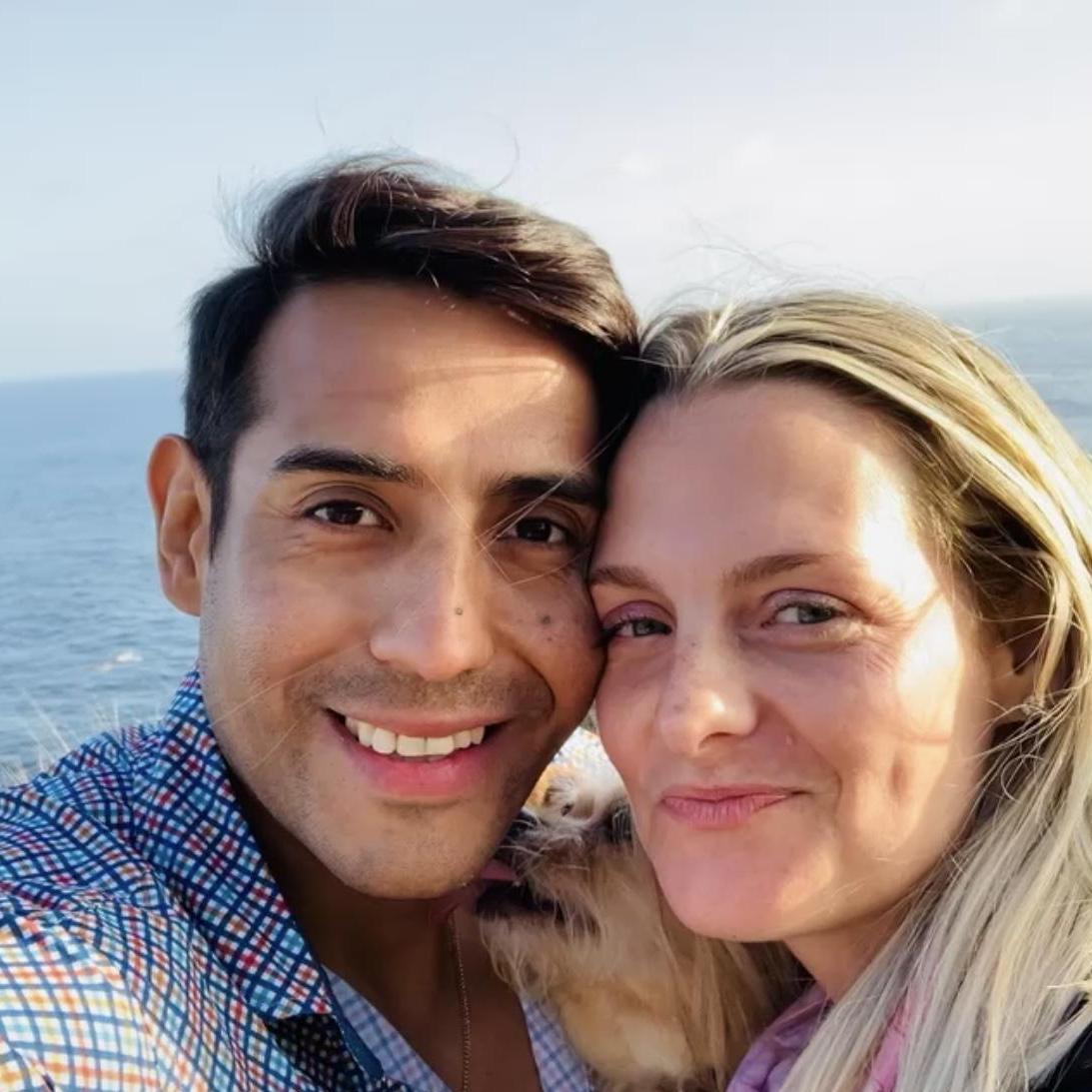 Fiji's first kiss with Gustavo! She snuck one in mid snap! We visited Terranea in Palos Verdes for a bite to eat and a picturesque hike along the cliffs.