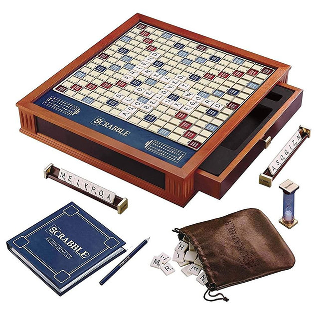 Scrabble Luxury Edition Board Game