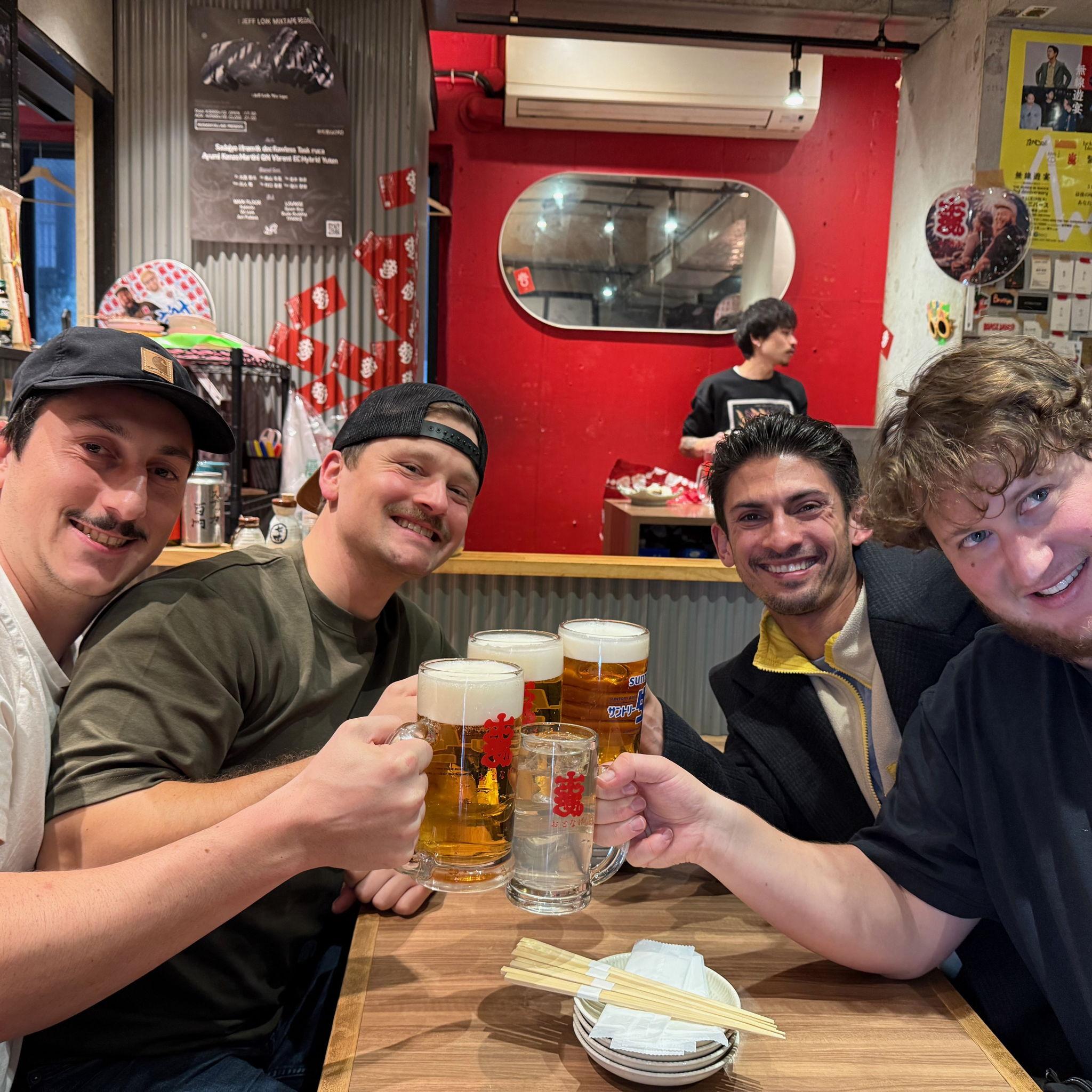The guys in Japan