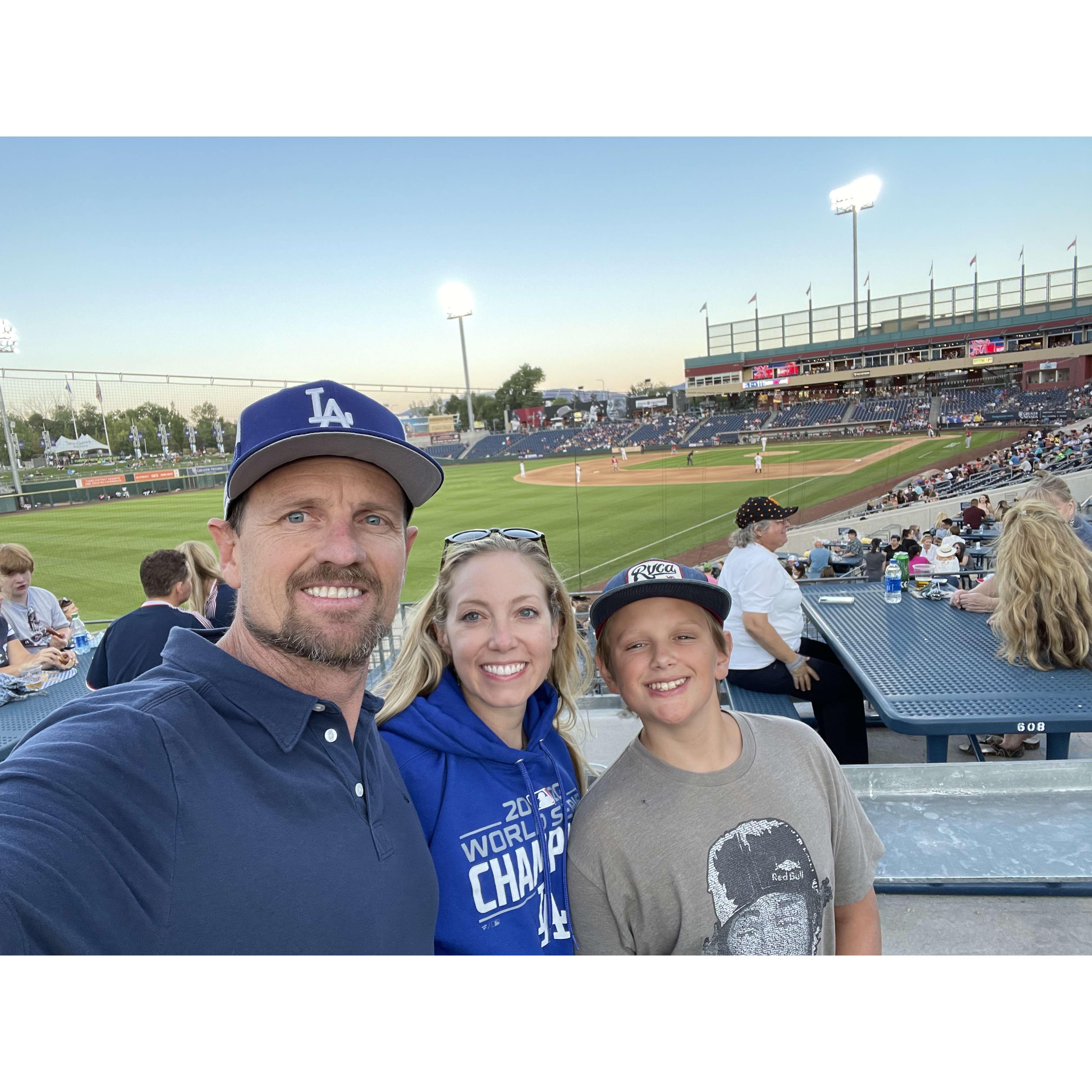Reno Aces baseball game