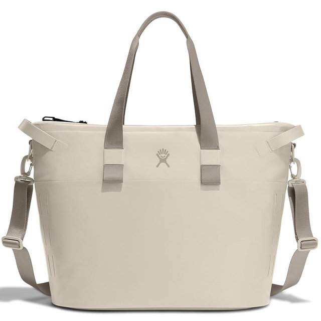 Hydro Flask 26 L Day Escape Soft Cooler - Reusable Travel Bag Tote - Insulated - Oat Tan