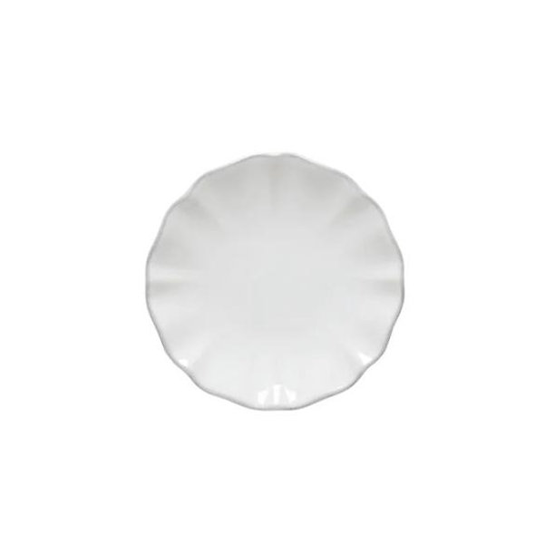 Costa Nova Rosa Fine Stoneware Dinnerware (White) 4- appetizer plate