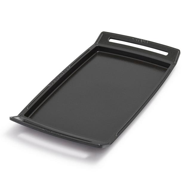 Staub Cast Iron Double-Burner Griddle and Plancha