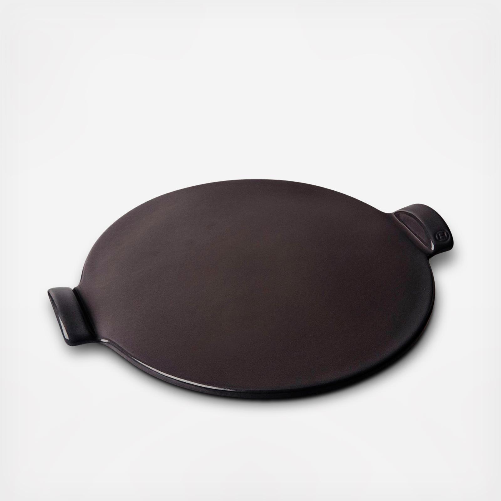 Emile Henry Large Pizza Stone, Charcoal - Cooks