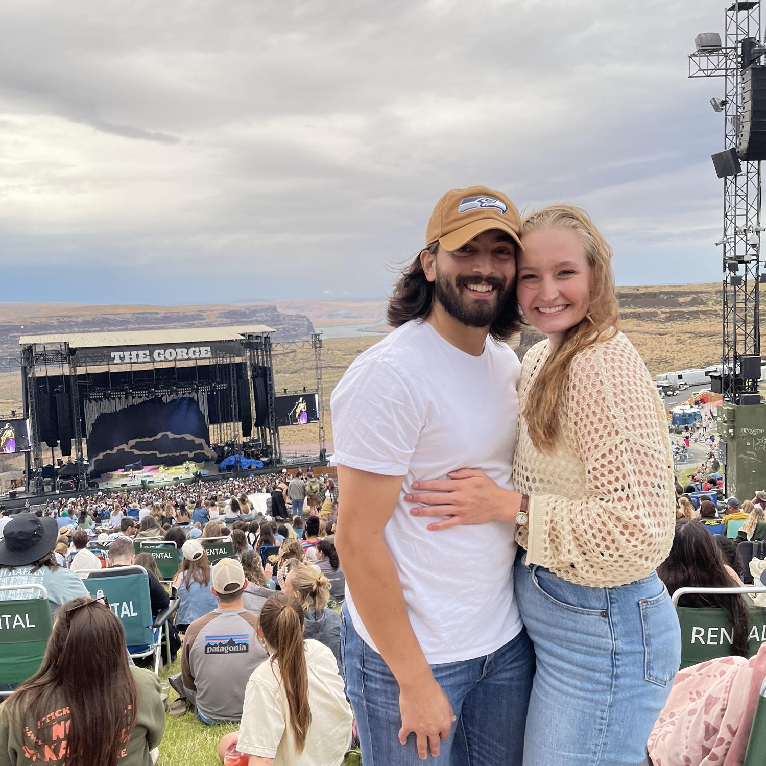 Noah Kahan concert in the Gorge!