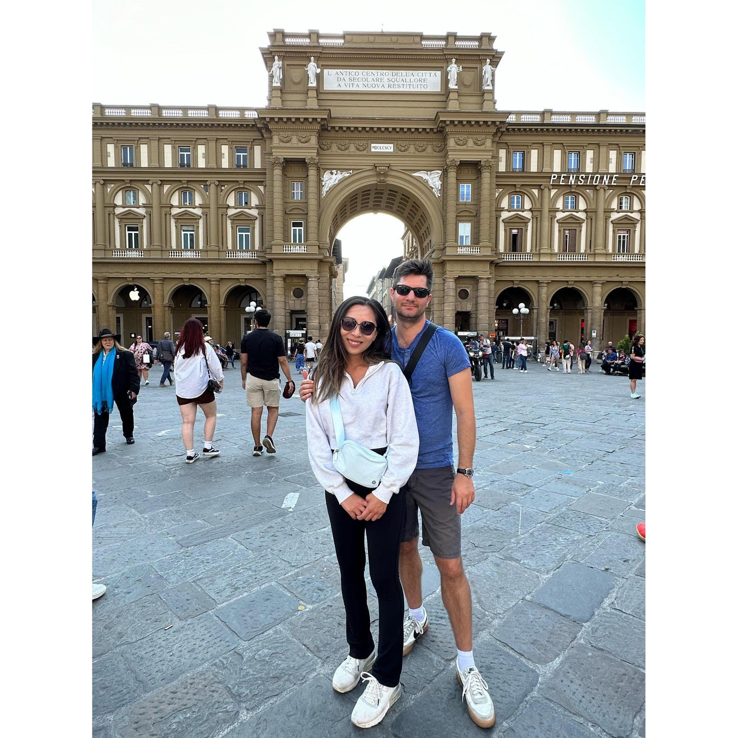 Our first trip abroad together in Italy in May 2023.