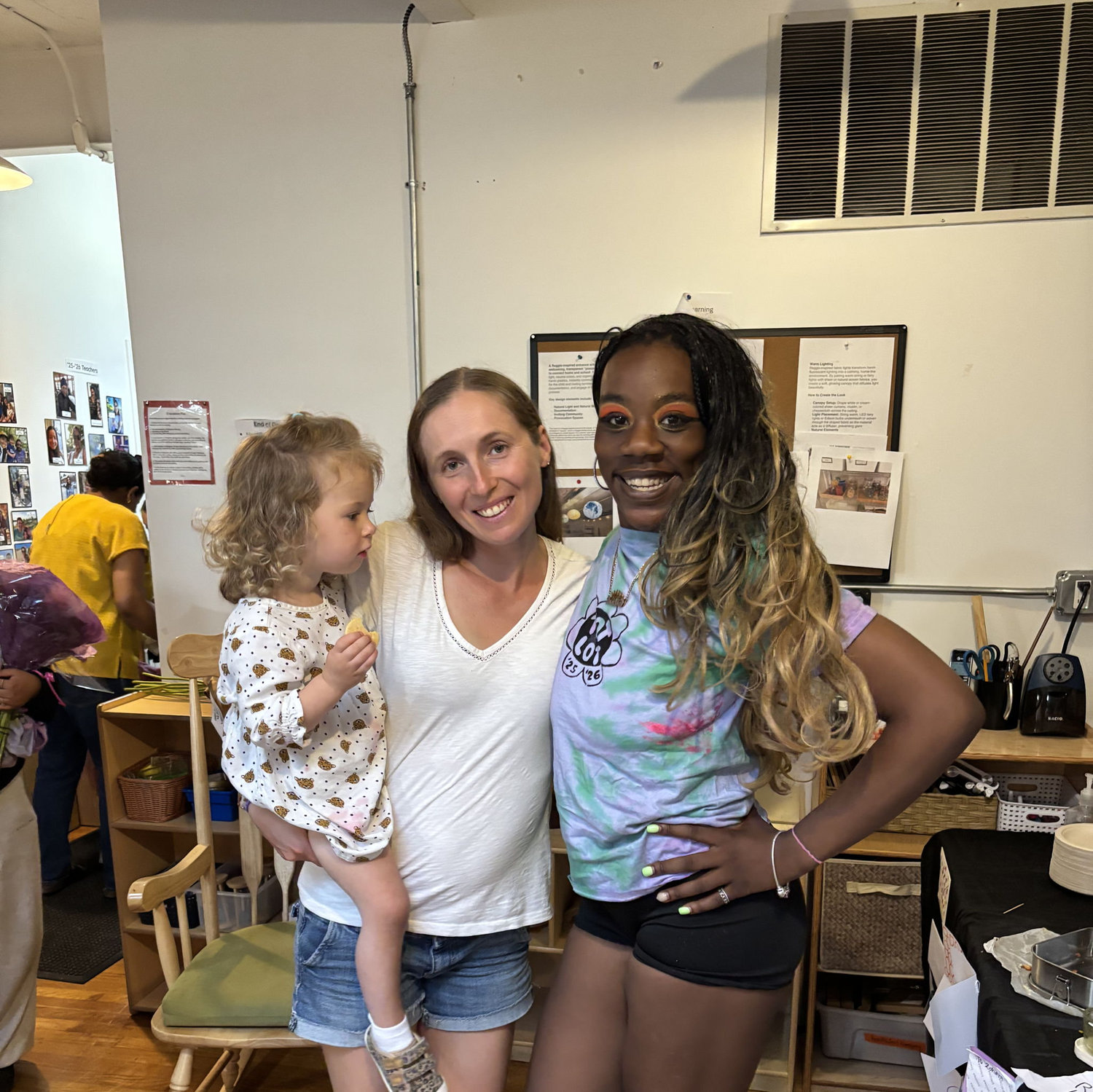 Katie and her teacher Porsche