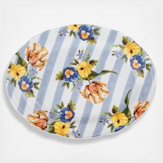 Wildflowers Serving Platter