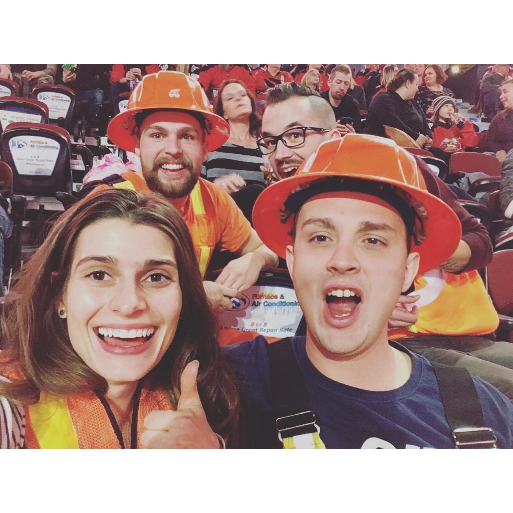 The roughnecks biggest fans