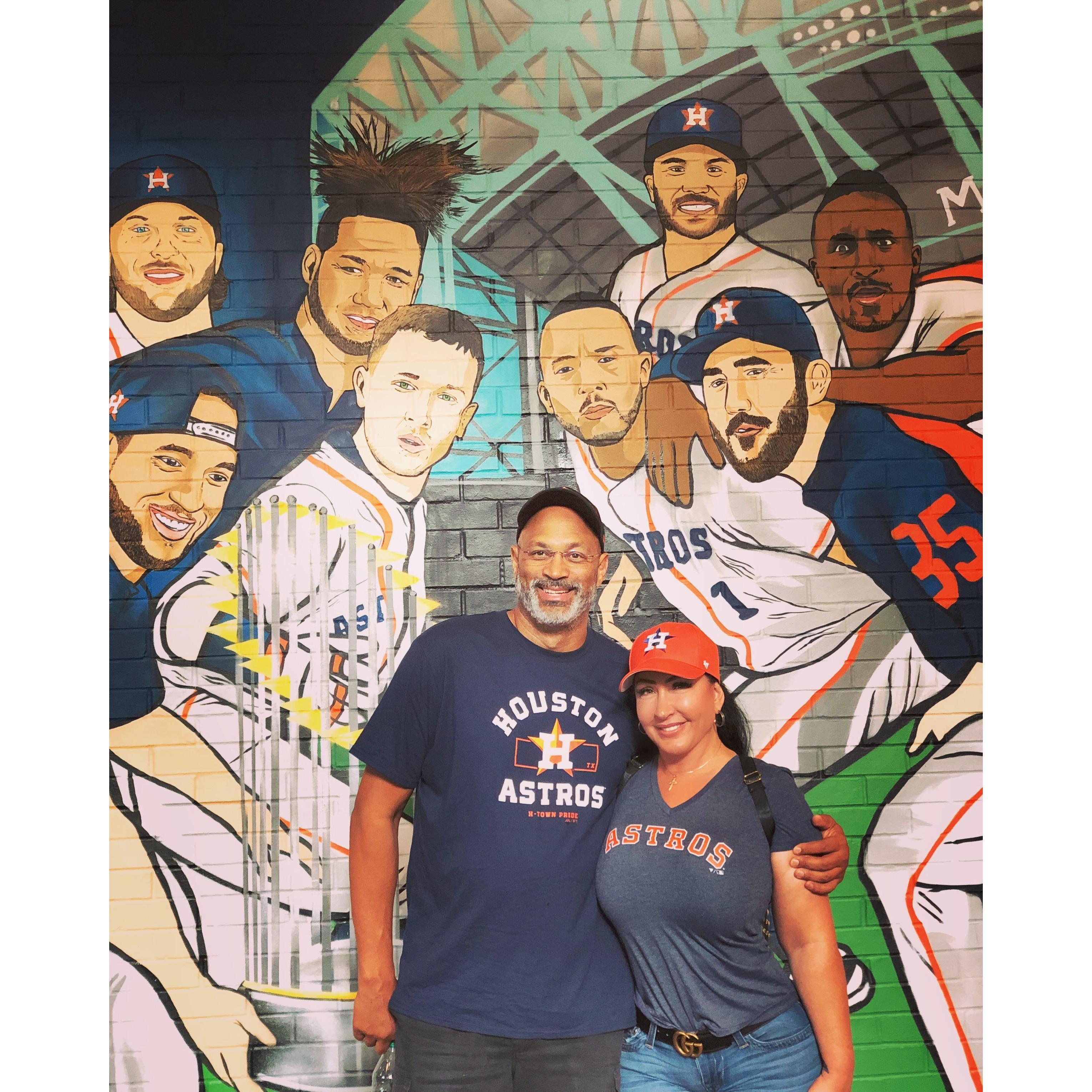 This is obviously us at a Astros game 2019..lol