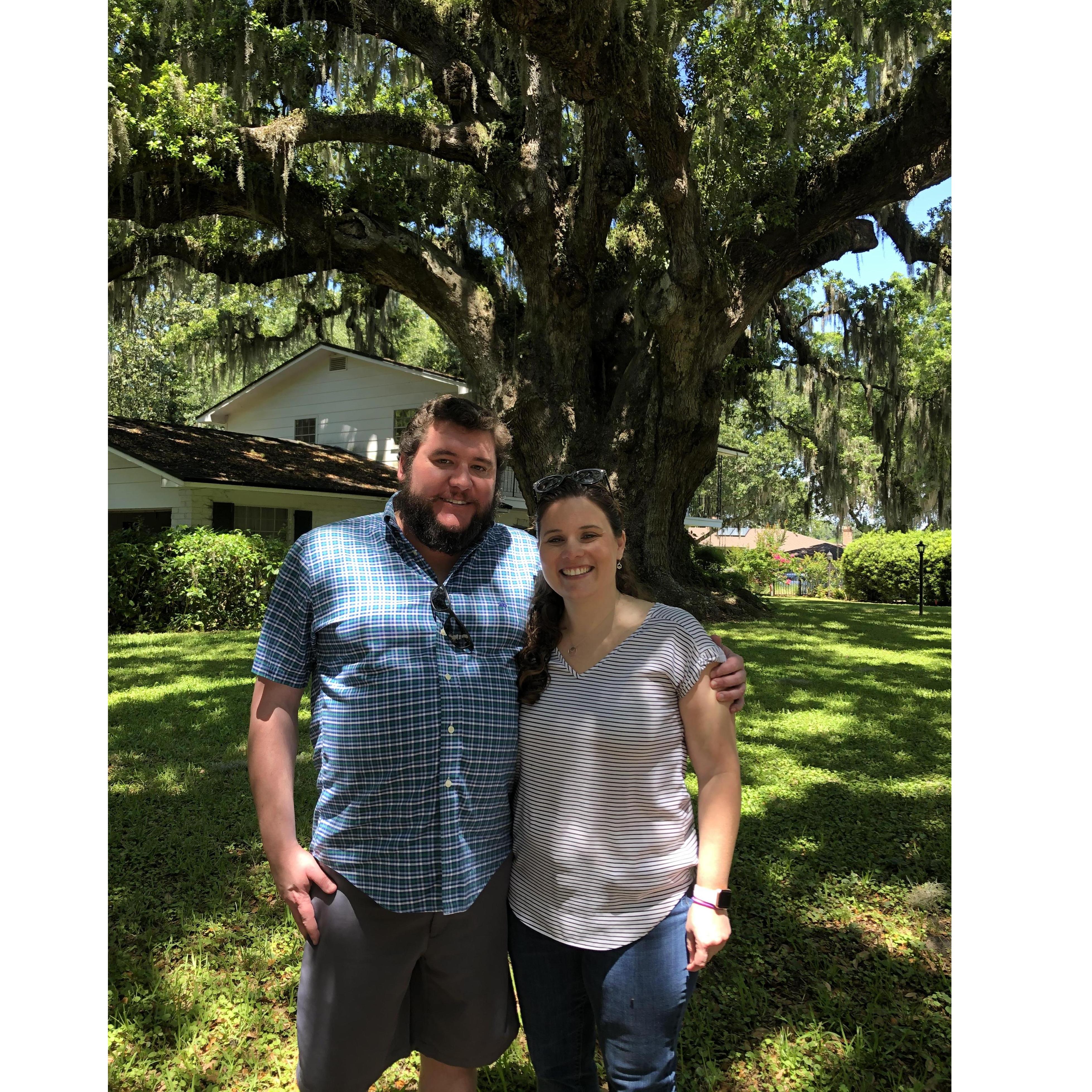 The day we bought our house.
