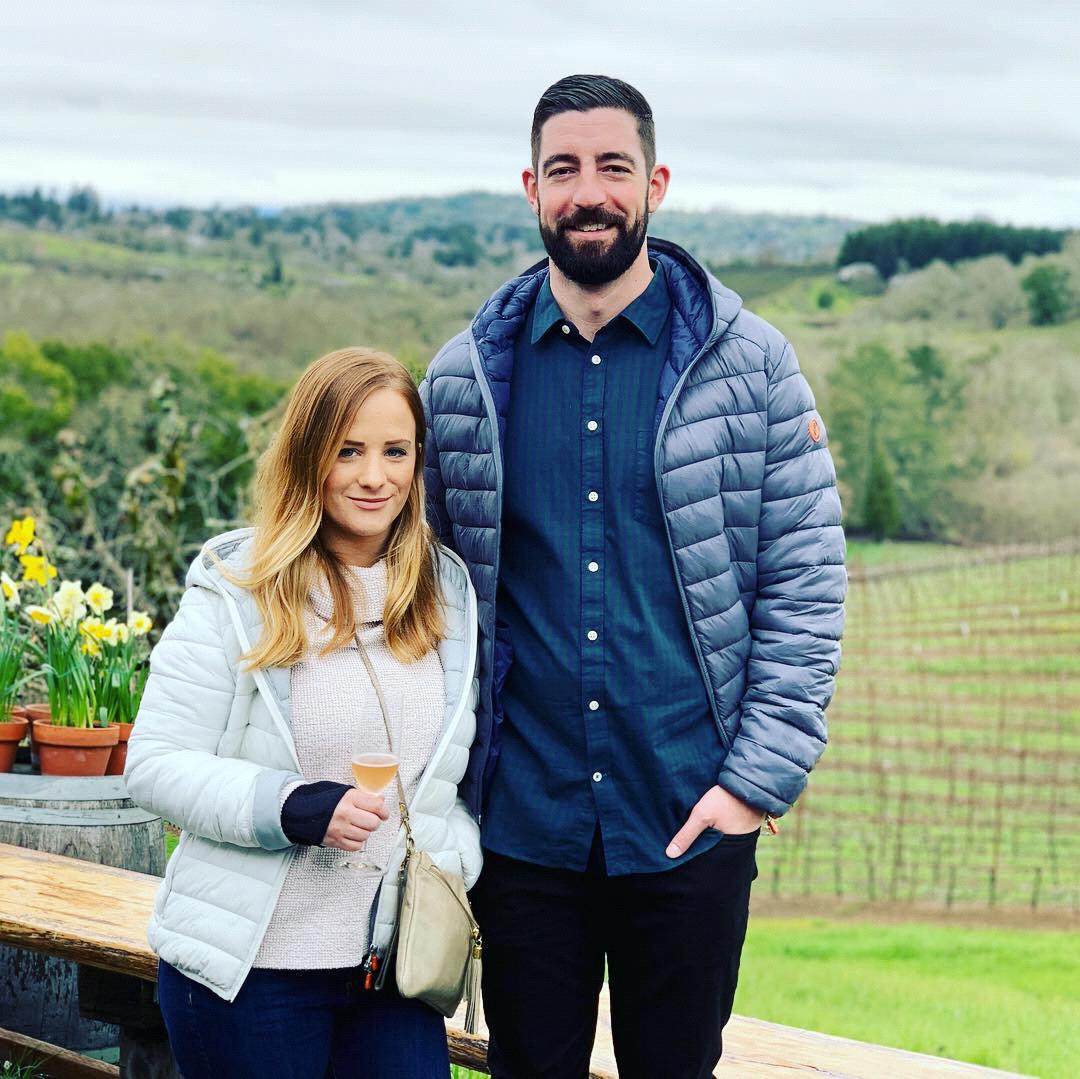 Caitlin surprised Kevin with a birthday gift with a wine tasting trip (and 4 of his friends!) in Sonoma CA