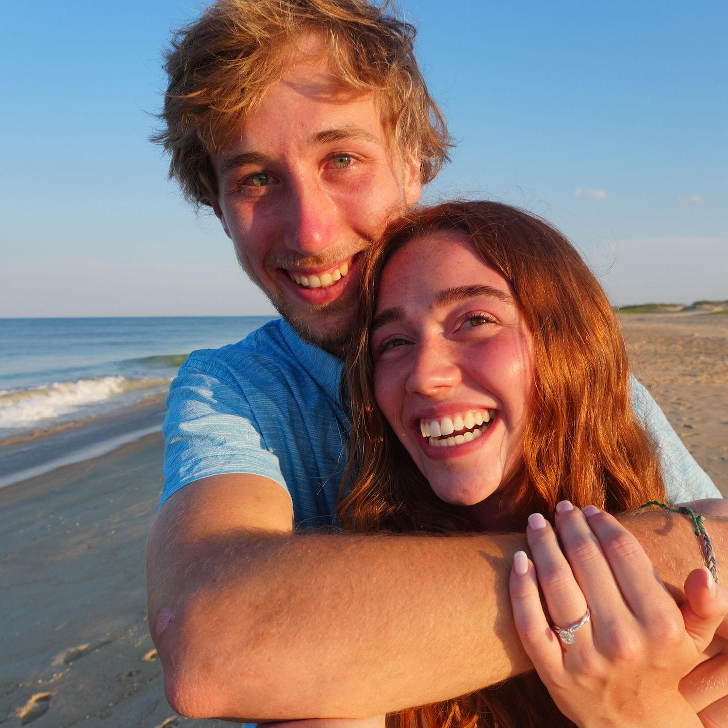 Moments after I said YES!