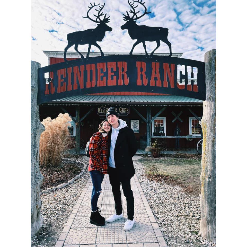 Christmas time at the Reindeer Ranch. December, 2020