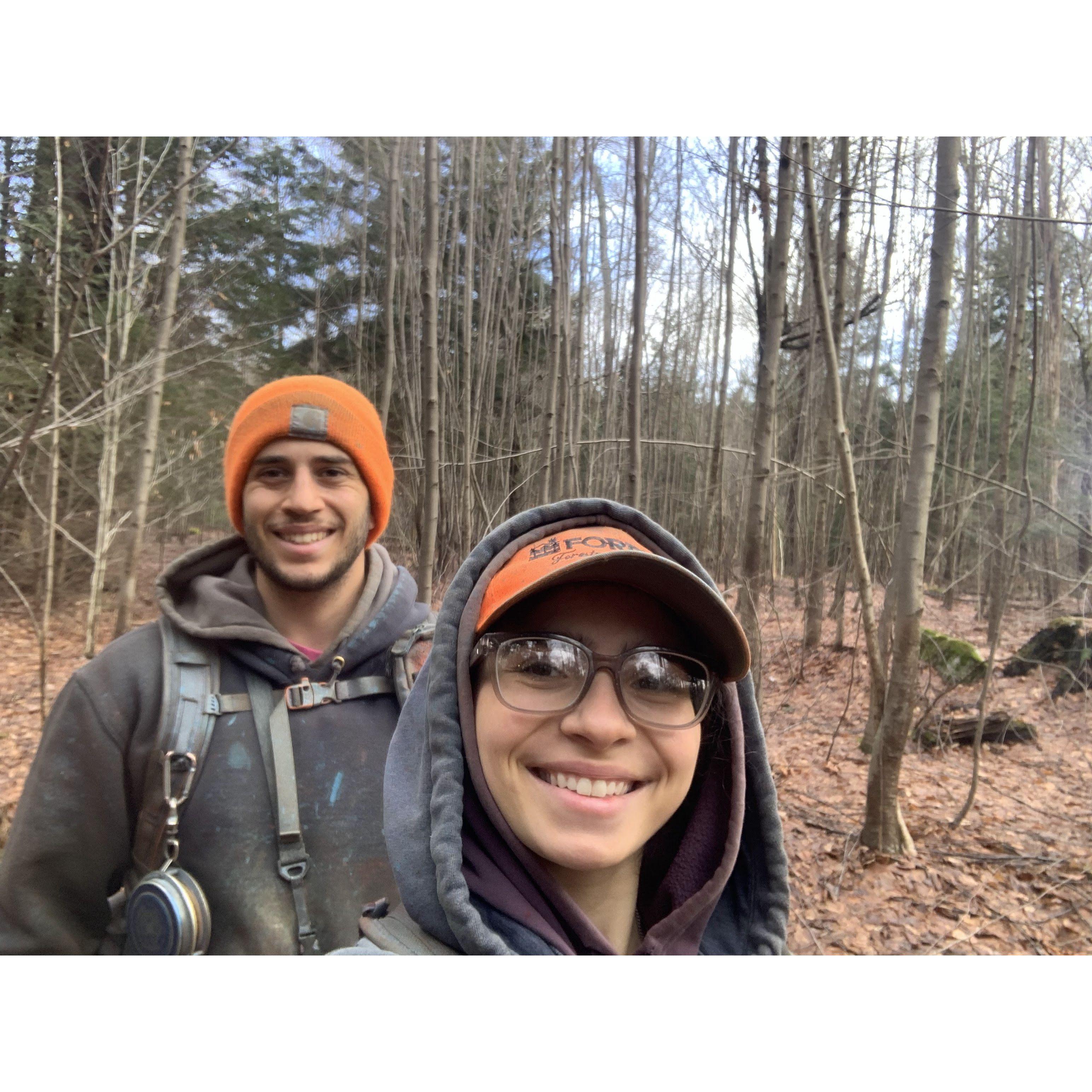 Bring your fiance to work day (aka everyday)