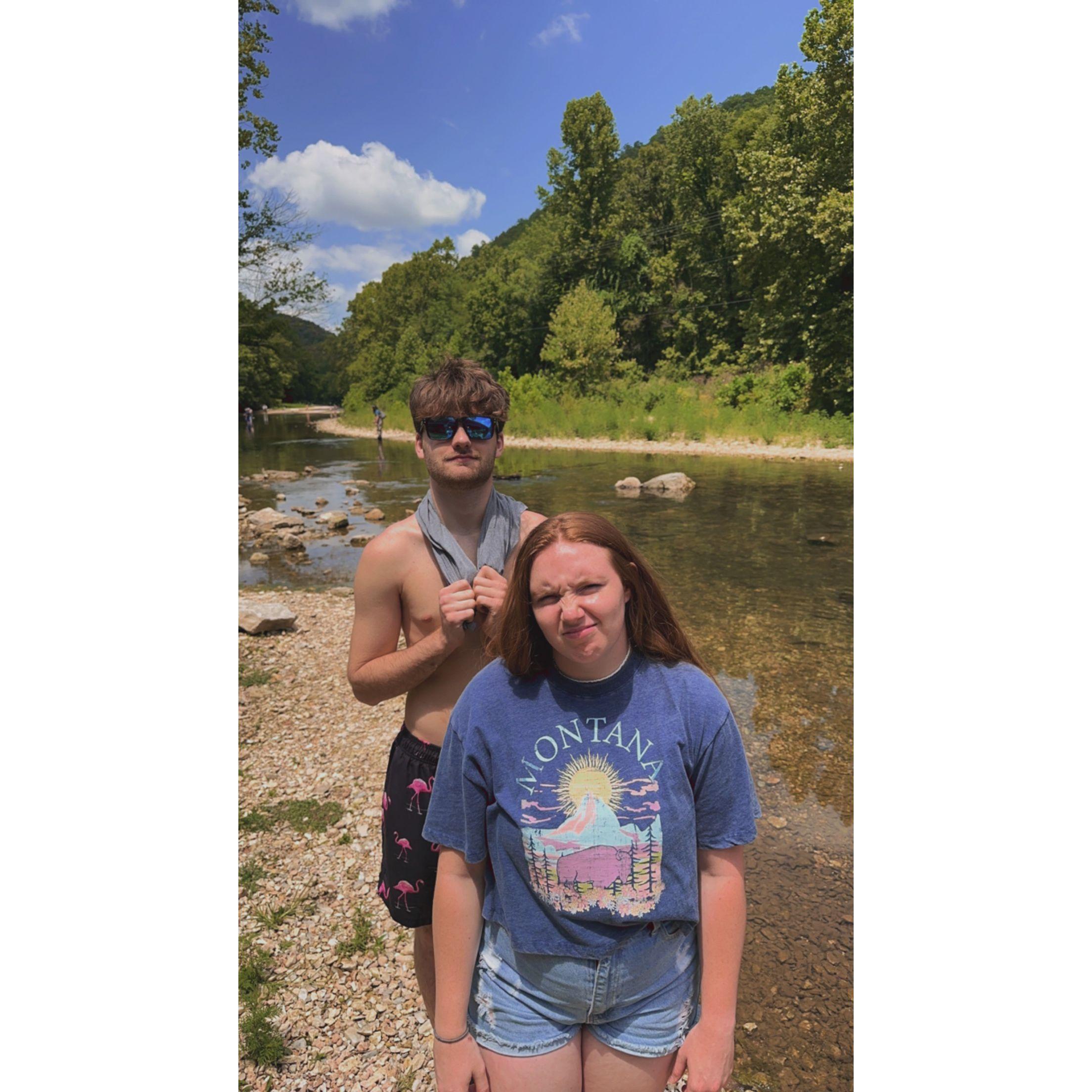 Our first time at Roaring River together