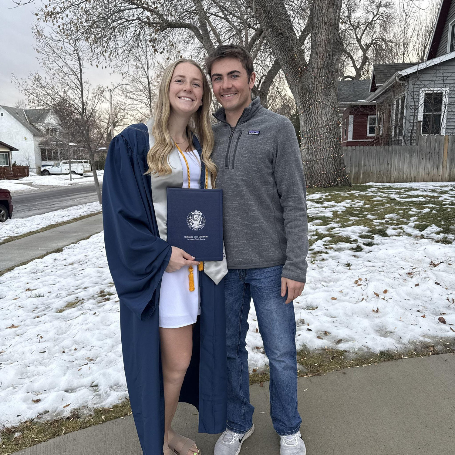Makyah graduated college.