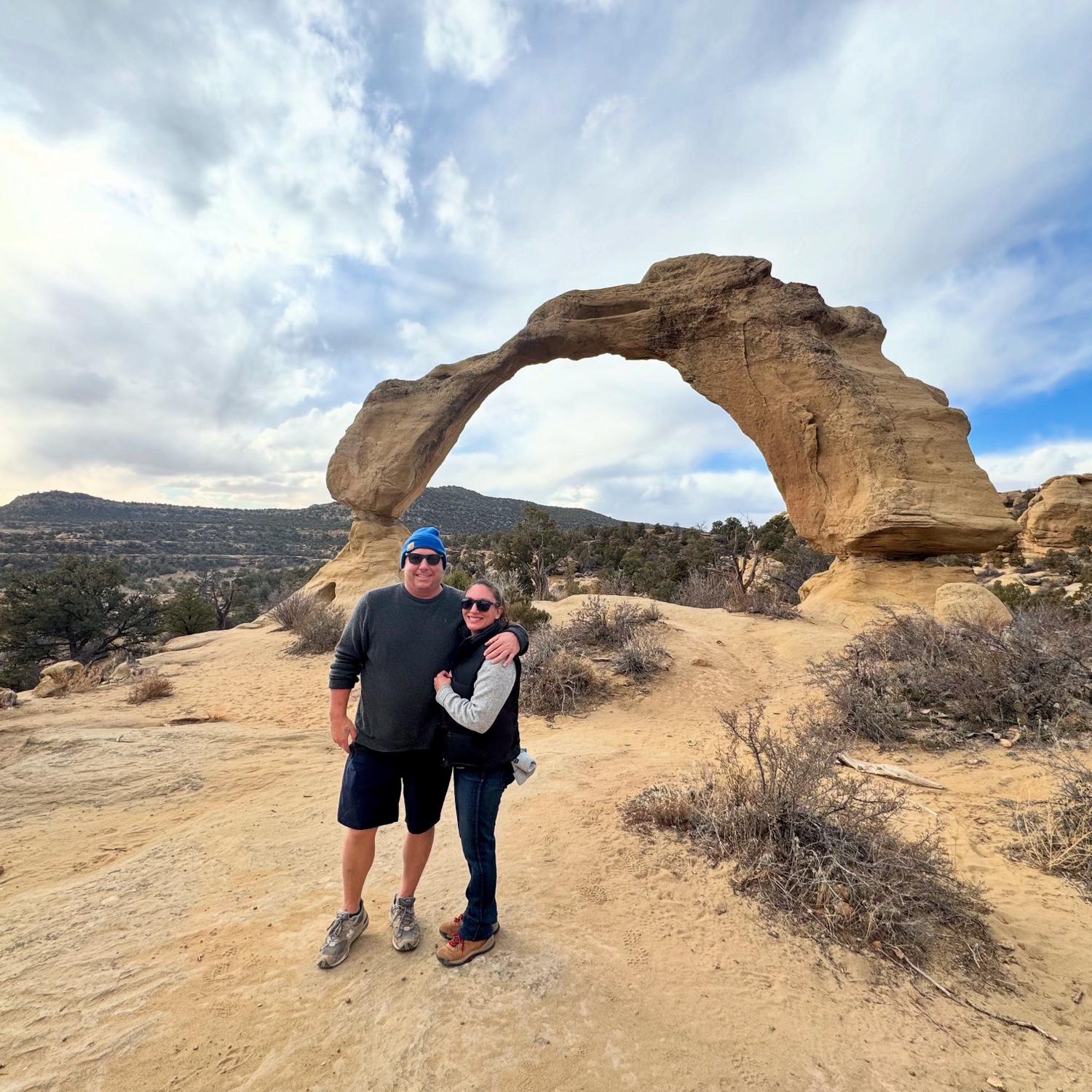 arches in Cox Canyon, New Mexico