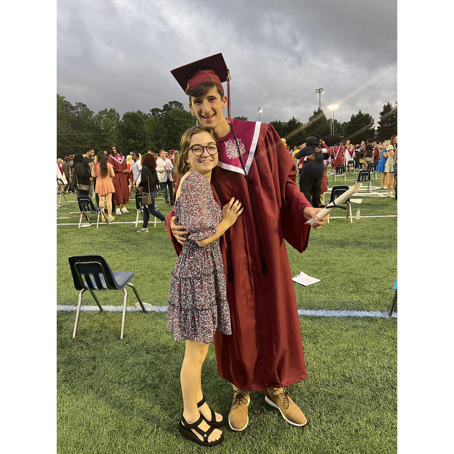 Bryson graduates Highschool!