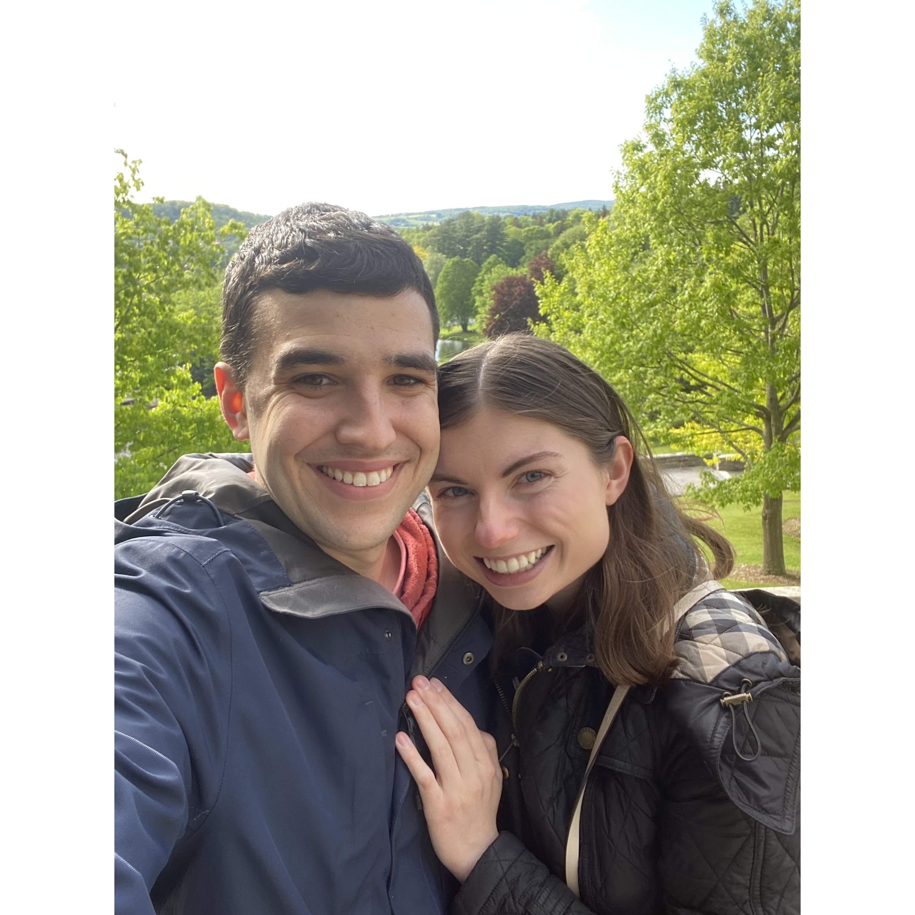 Visiting Colgate.