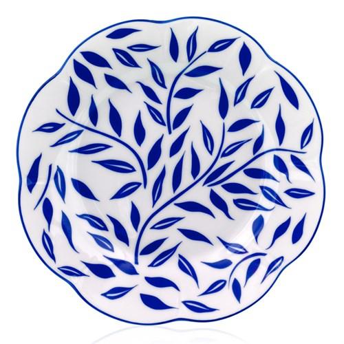ROYAL LIMOGES NYMPHEA OLIVIER BLUE BREAD & BUTTER PLATE