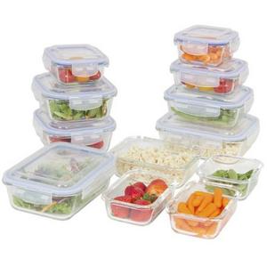 Best Choice Products Assorted Glass Food Container Storage Set w/ BPA-Free Lids