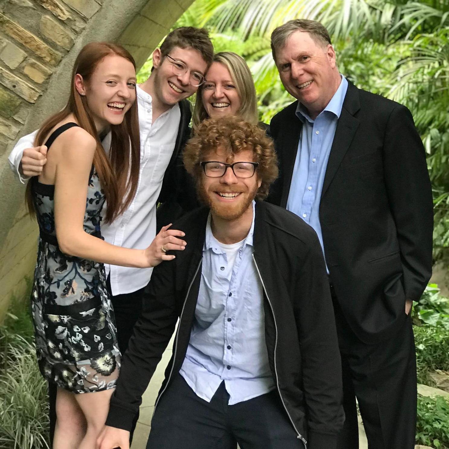 Celebrating Alexandra's graduation from USC.