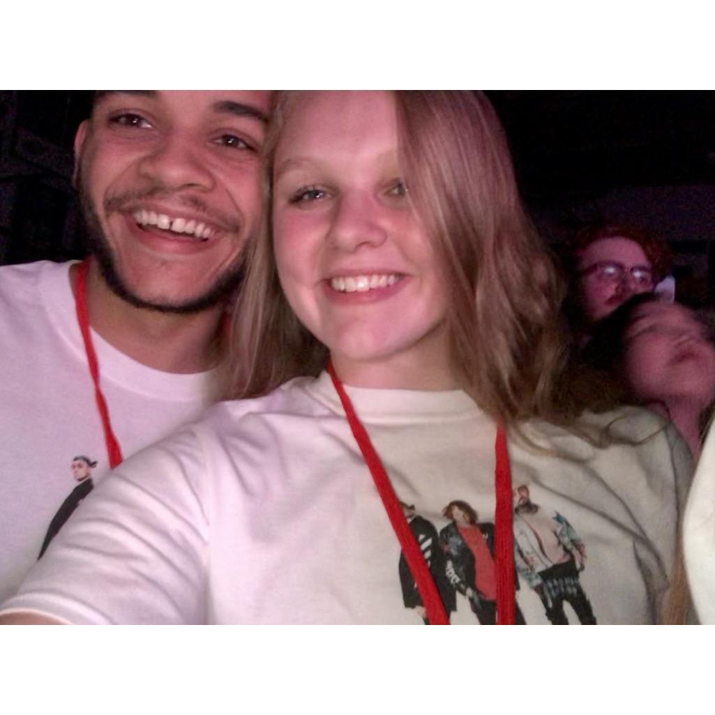 Our first concert together