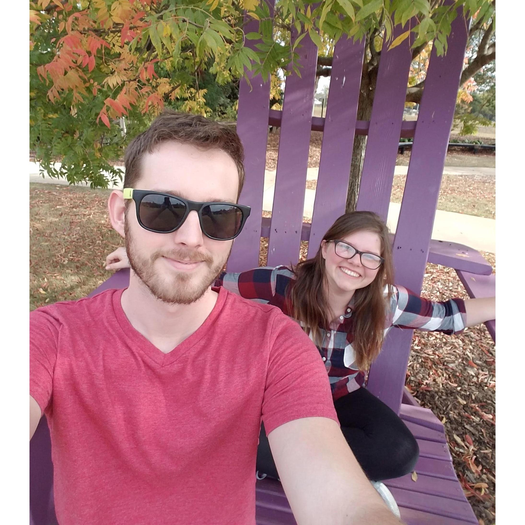 The first trip of many to Huntsville, AL.