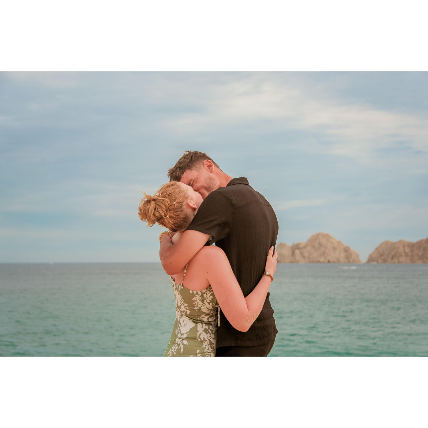 First kiss engaged!