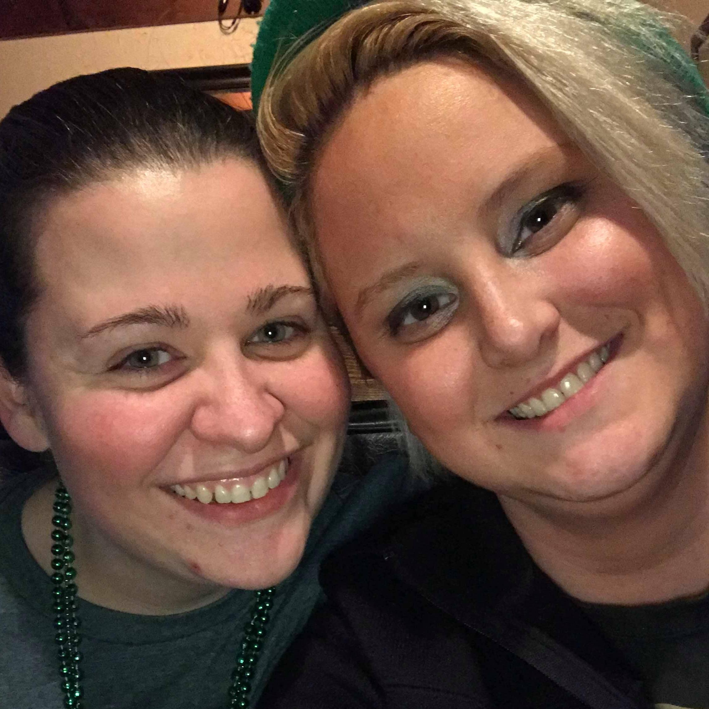 Our first St. Patrick's Day together